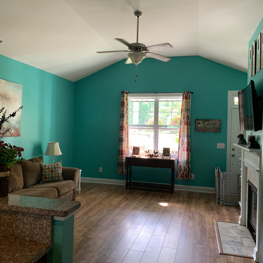 Interior color change