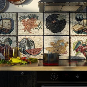 Mosaic Patterns, Tomato I Mozaico