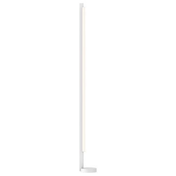 Sonneman 3820 Keel 87" Tall LED Accent Floor Lamp - Satin White