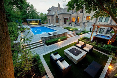 Photo of a contemporary landscaping in San Diego.