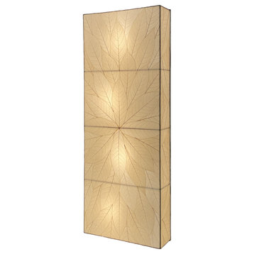 Sunburst Panel Wall Lamp, Natural