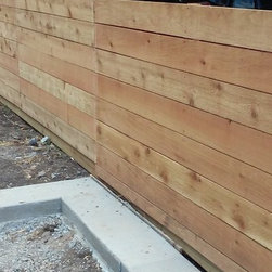 Modern Fence Design and Build - Landscaping Stones And Pavers