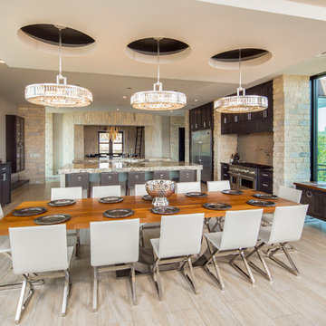 Dining Room Large Windows