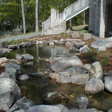 Entry Plantings with Stream