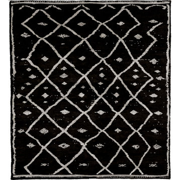 Rabat A Wool Hand Knotted Tibetan Rug, 10' Round