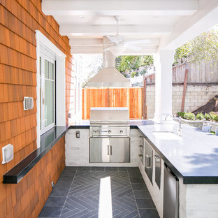 Photo of a traditional patio in Orange County.