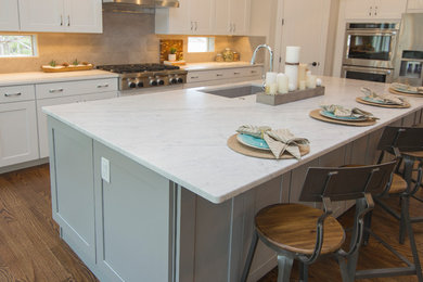 Inspiration for a transitional kitchen remodel in Denver