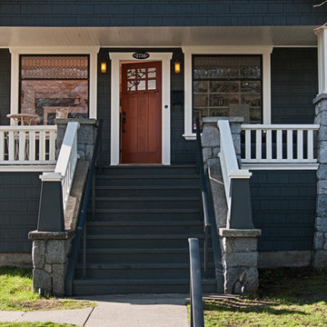New Staircase on a renovated Arts and Crafts home