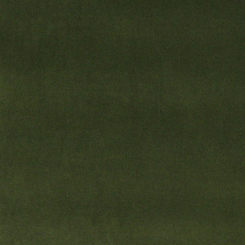 Dark Green Plush Cotton Velvet Upholstery Fabric By The Yard