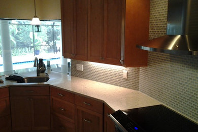Example of a kitchen design in Tampa