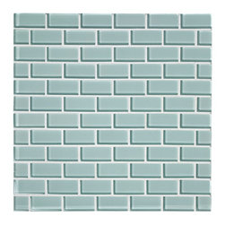 Waterworks Kromaglas 1" x 2" Staggered Mosaic - Tile