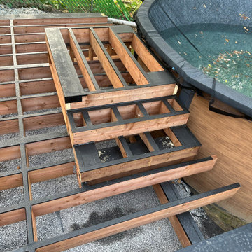 Weathered Teak with English Walnut trim