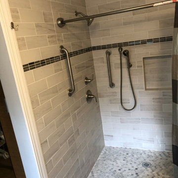 Complete Remodel with Barrier-Free, Handicap Accessible Shower
