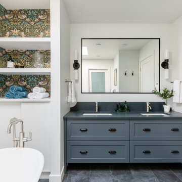 Floral Bathroom