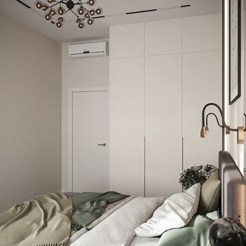 3-bedroom Apartment 75 sq.m with single Study Room