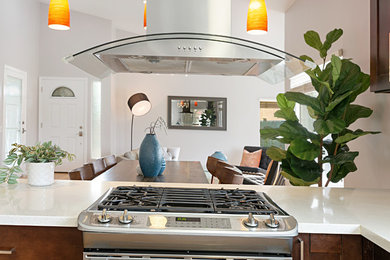 Trendy kitchen photo in San Diego