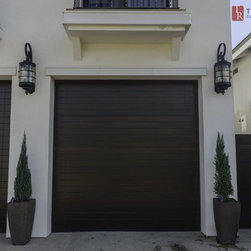 Mediterranean Garage Doors with Matching Entry Gates - Garage Doors And Openers