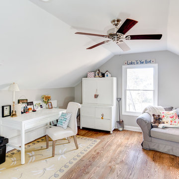 Attic Space Transformed into Bedroom
