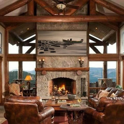 Canoe - 36" x 72" -  Extra Large Original Painting, by Katy Karnes - Paintings