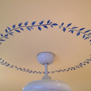 Original Hand Painted Ceilings & Medallions