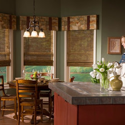 Horizons Natural Woven Shades - Window Treatments