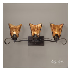 Uttermost Vetraio 3 Light Bronze Vanity Strip