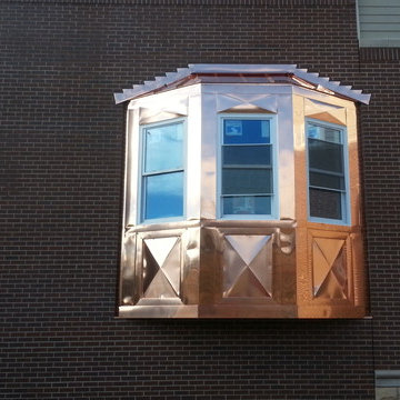 Copper Bay Windows & Copper Soffit Fascia - Chicago, IL