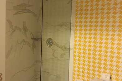 Minimalist bathroom photo in Baltimore