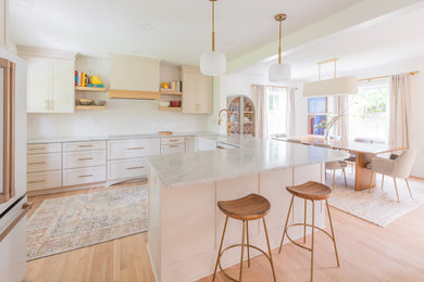 Inspiration for a contemporary kitchen remodel in Baltimore
