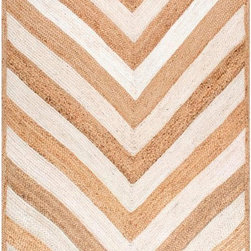 Sueann Natural 4 ft. x 6 ft. Area Rug - Area Rugs