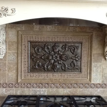 Kitchen Picture Frame Backsplash