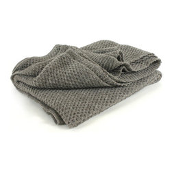Big Wool Knit Blanket - Blankets