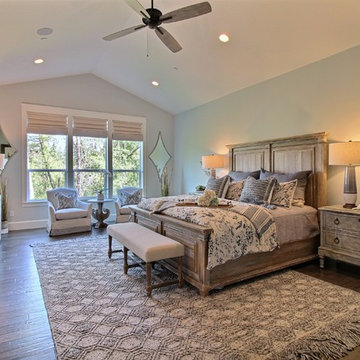 Vaulted Master Bedroom : The Cadence : 2018 Parade of Homes