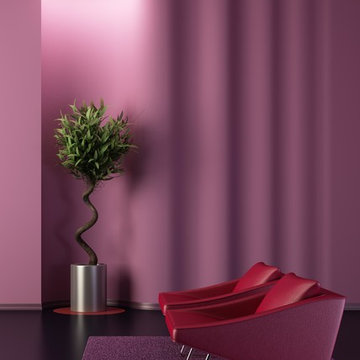 Altum Flush-Mount in Living Room