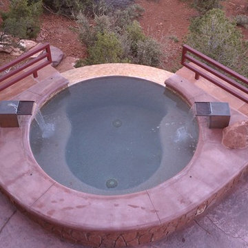 Sedona Contemporary Negative Edge Spa