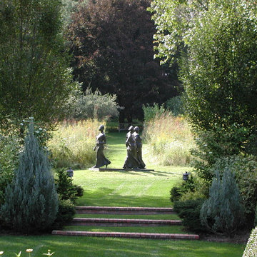The sculpture walk