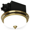 Bathroom Exhaust Fan With LED Light and Nightlight 110CFM 1.5 Sone ...