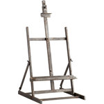 Cyan Design - Laramie Stand - The Laramie Stand is a must-have work accessory for artists. This raw steel easel is perfect for displaying both work-in-progress and completed pieces. Set it in an industrial style studio or work space for a coordinated look.
