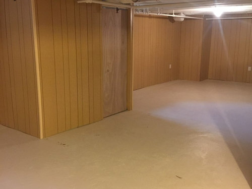 Paint Color Dilemma For Basement Paneling, How To Paint Wood Paneling In Basement