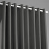 Anthracite Gray Grommet Doublewide Room Darkening Curtain Single Panel, 100"x108"