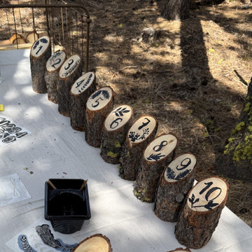 Wedding Design in the Forest of Chelan, WA