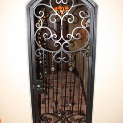 Forge Iron Designs Wine Cellar Doors - Interior Doors