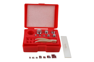 16 Pc Calibration Weigh Kit 1Mg-50G, Red