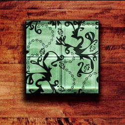 Abstract Vines - Tile