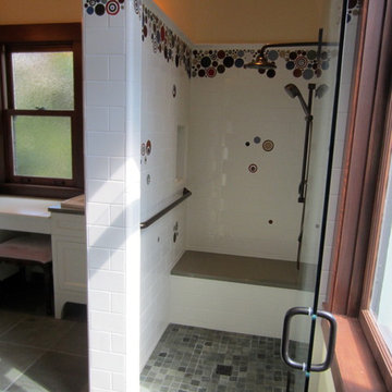 An uplifting ADA bathroom
