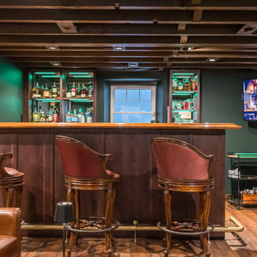 The Pub: Transforming A Basement Into an Irish Pub
