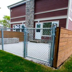 Chain Link and Wood Fencing - Home Fencing And Gates