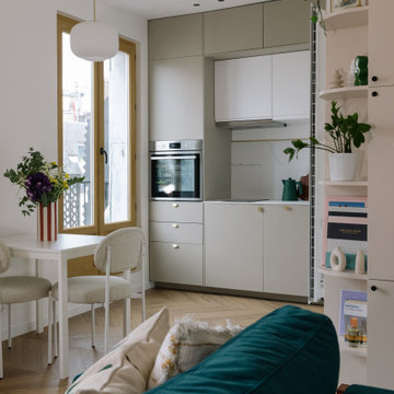 Rénovation complète d'un petit appartement parisien