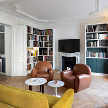 bibliothèque à angle intérieur