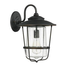 Capital Lighting Creekside 1-LT Outdoor Wall Lantern 9602OB - Old Bronze